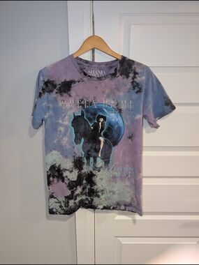 Shania Twain "Queen of Me" 2023 Tour Tie-Dye T-Shirt